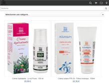 Tablet Screenshot of ibbeo-cosmetiques.fr